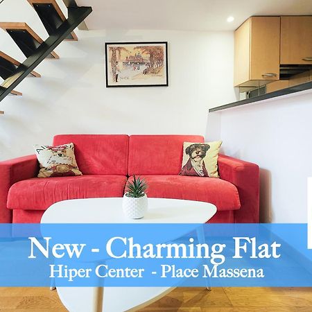 Apartamento Place Massena 4Pers Hyper Center Ac Niza Exterior foto